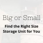 Small Storage Units